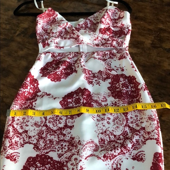 Red & White Party Dress! - Picture 3 of 5